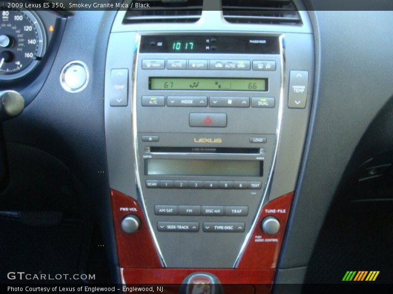 Smokey Granite Mica / Black 2009 Lexus ES 350
