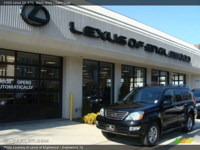 Black Onyx / Dark Gray 2009 Lexus GX 470