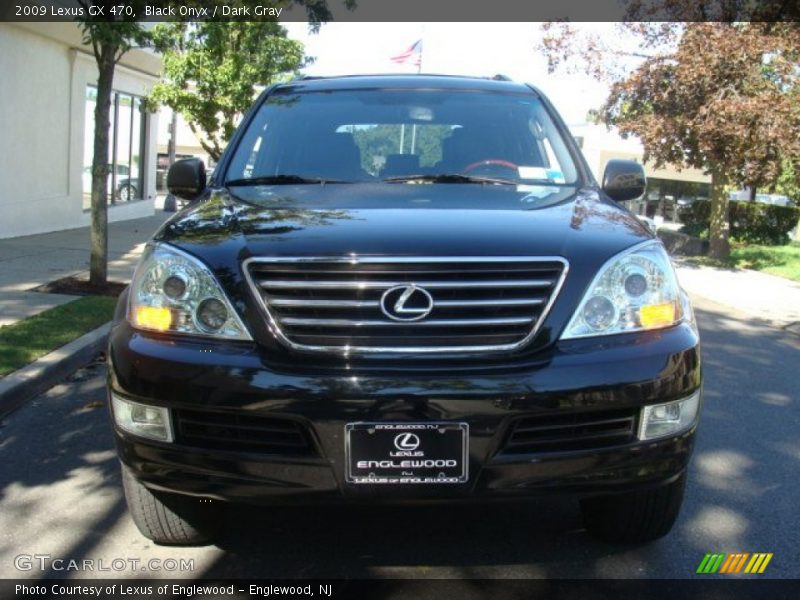 Black Onyx / Dark Gray 2009 Lexus GX 470