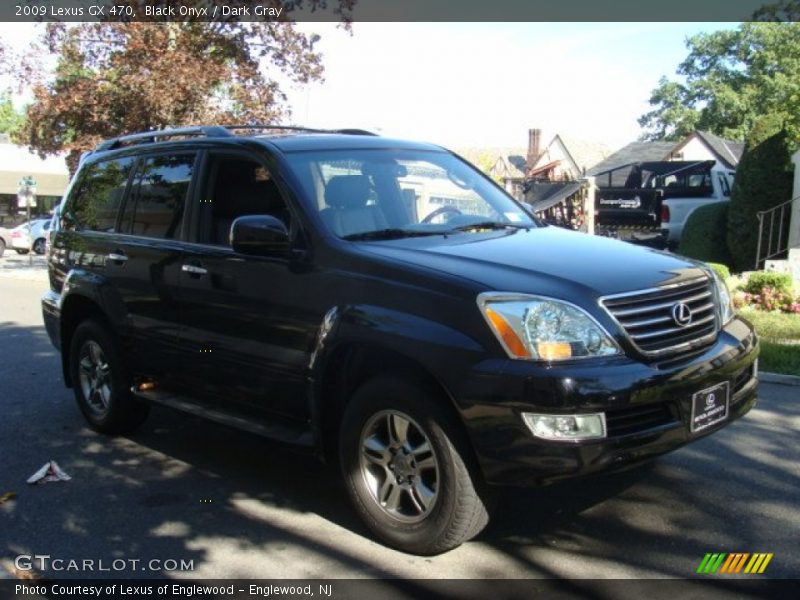 Black Onyx / Dark Gray 2009 Lexus GX 470