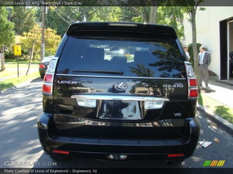 Black Onyx / Dark Gray 2009 Lexus GX 470