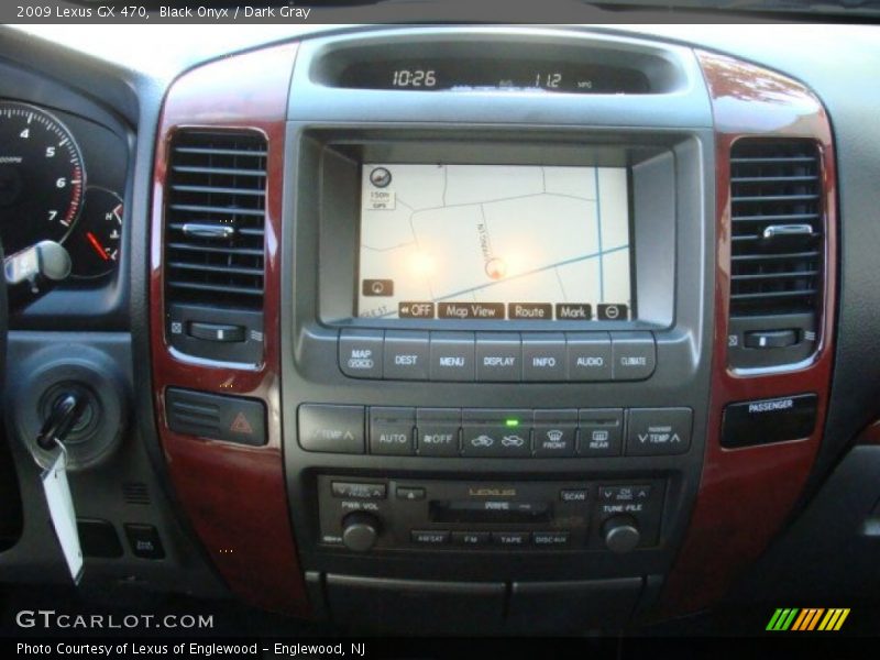 Black Onyx / Dark Gray 2009 Lexus GX 470