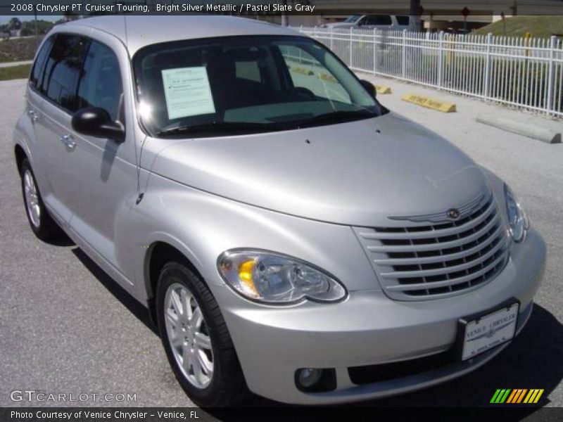 Bright Silver Metallic / Pastel Slate Gray 2008 Chrysler PT Cruiser Touring
