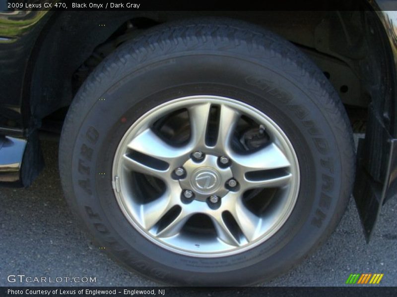 Black Onyx / Dark Gray 2009 Lexus GX 470