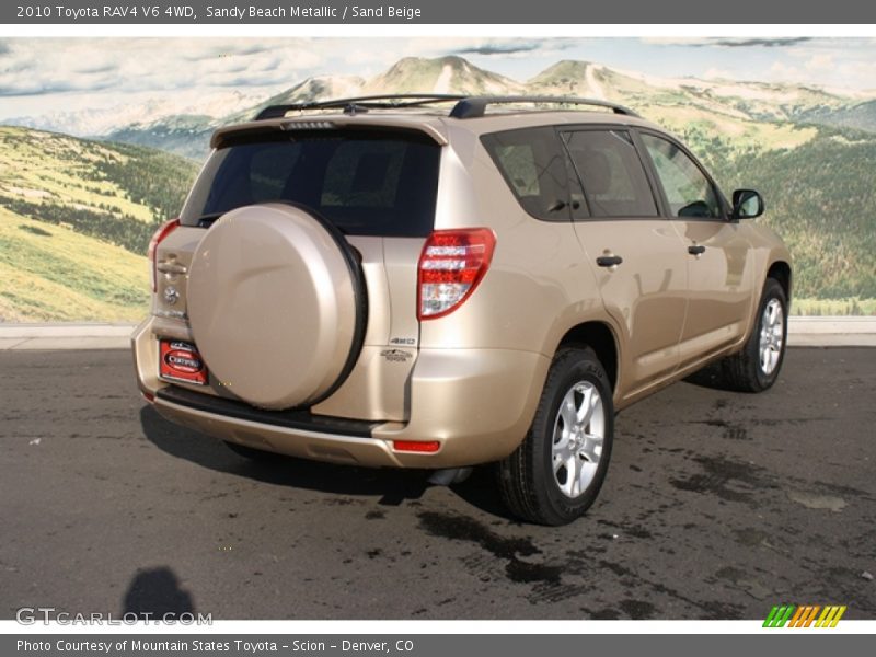 Sandy Beach Metallic / Sand Beige 2010 Toyota RAV4 V6 4WD