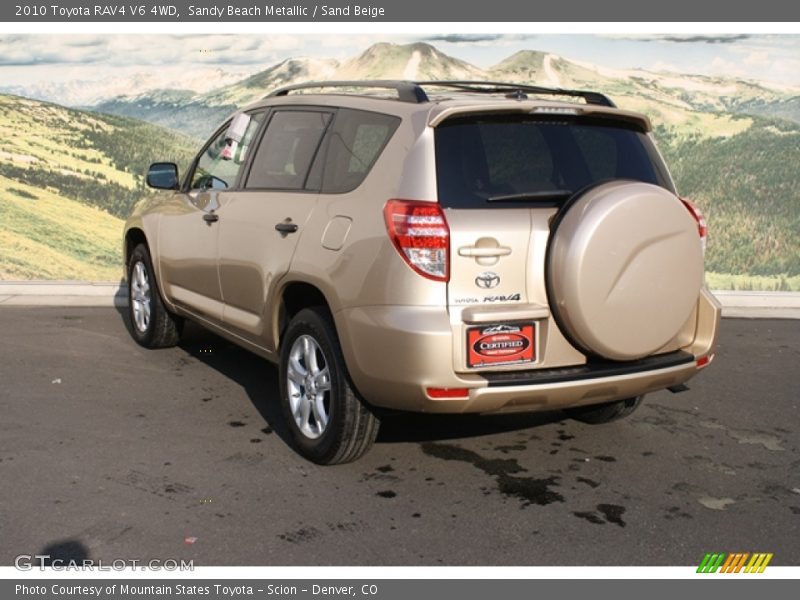 Sandy Beach Metallic / Sand Beige 2010 Toyota RAV4 V6 4WD