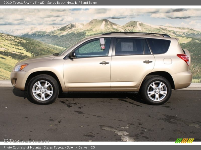  2010 RAV4 V6 4WD Sandy Beach Metallic