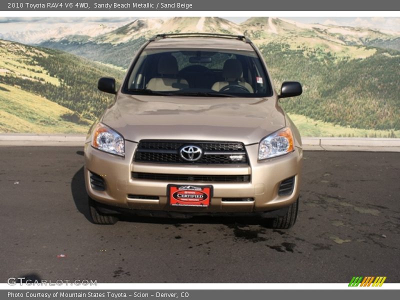 Sandy Beach Metallic / Sand Beige 2010 Toyota RAV4 V6 4WD