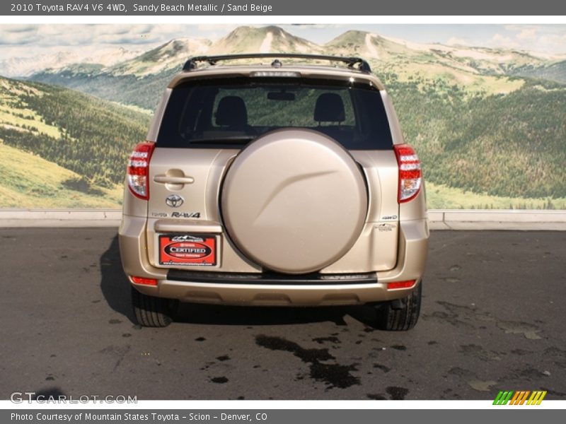Sandy Beach Metallic / Sand Beige 2010 Toyota RAV4 V6 4WD