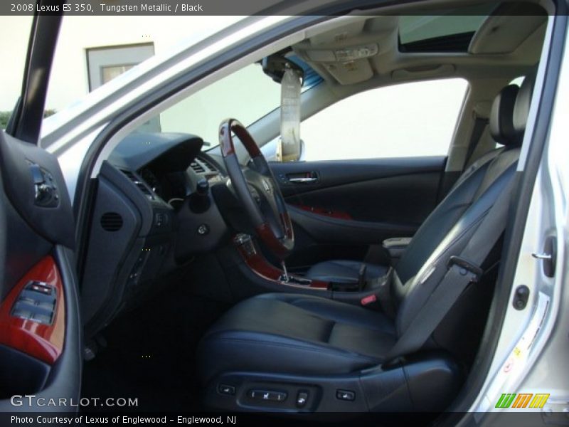 Tungsten Metallic / Black 2008 Lexus ES 350