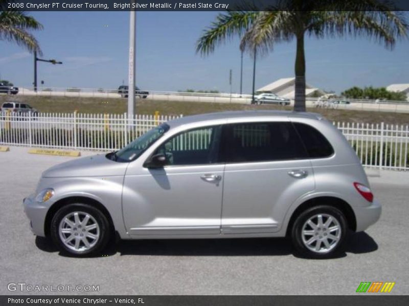 Bright Silver Metallic / Pastel Slate Gray 2008 Chrysler PT Cruiser Touring