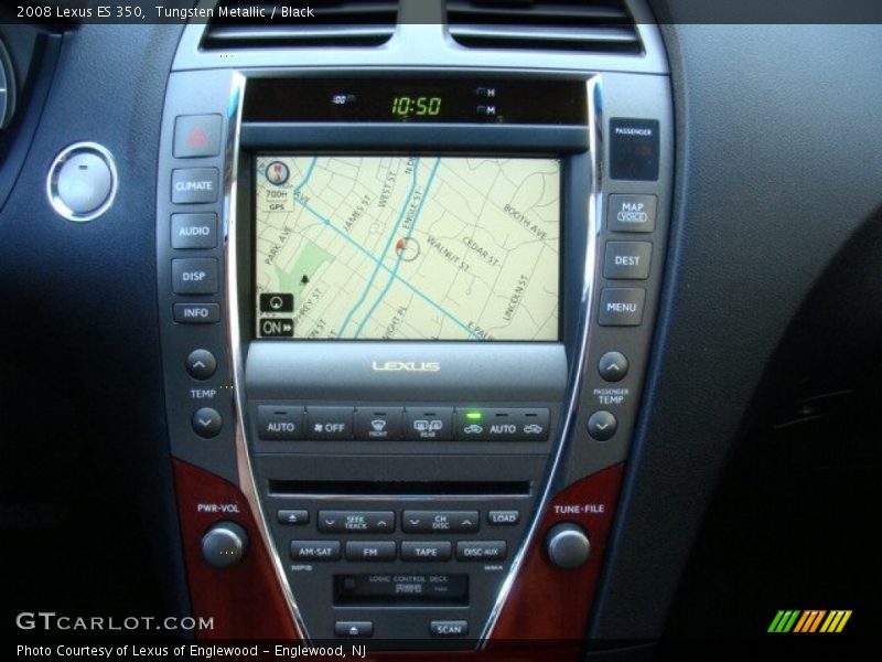 Tungsten Metallic / Black 2008 Lexus ES 350