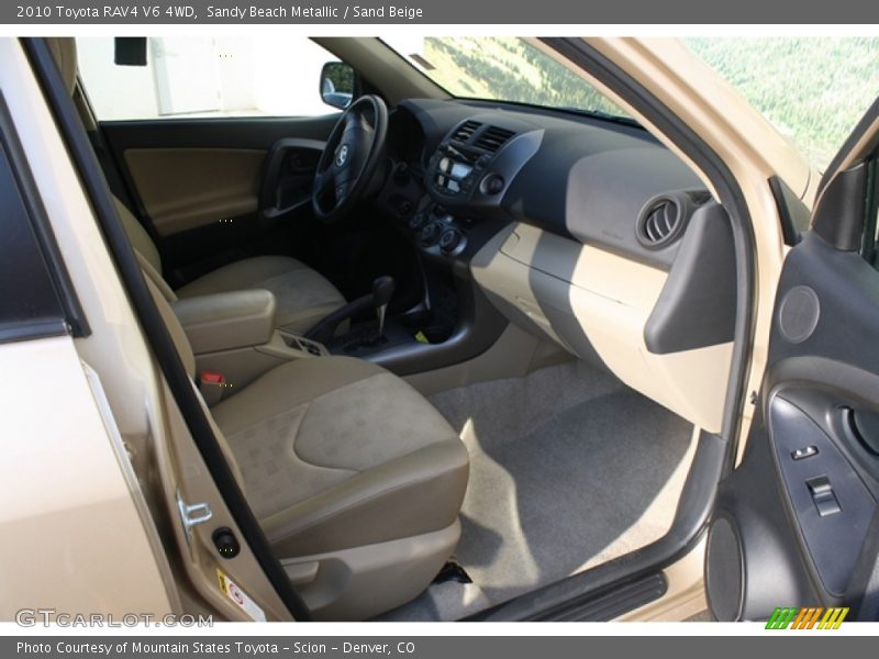 Sandy Beach Metallic / Sand Beige 2010 Toyota RAV4 V6 4WD