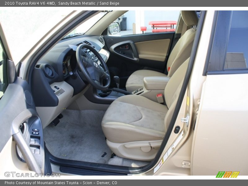  2010 RAV4 V6 4WD Sand Beige Interior