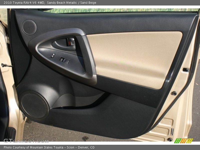 Door Panel of 2010 RAV4 V6 4WD