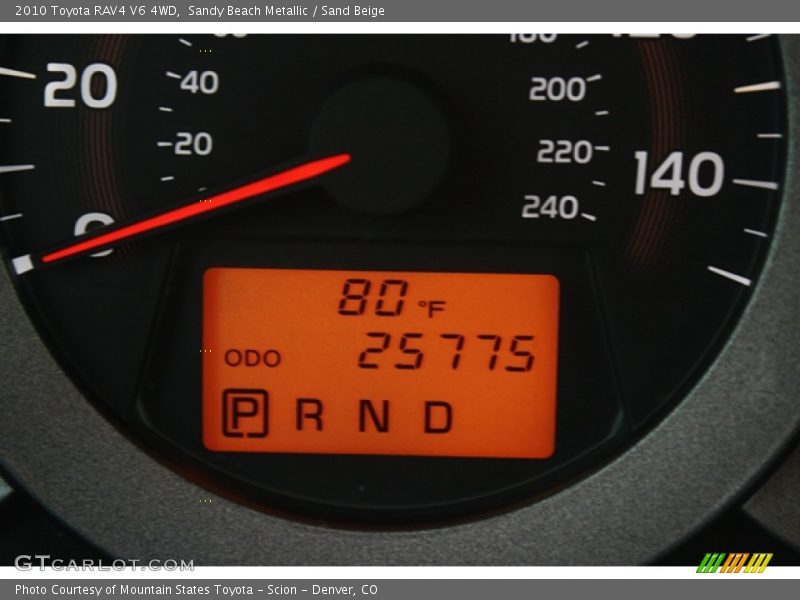 Sandy Beach Metallic / Sand Beige 2010 Toyota RAV4 V6 4WD