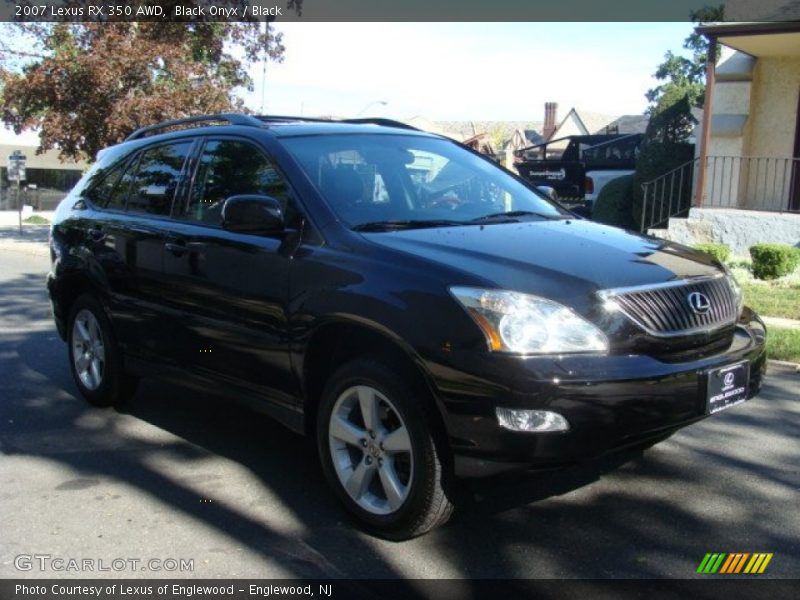 Black Onyx / Black 2007 Lexus RX 350 AWD