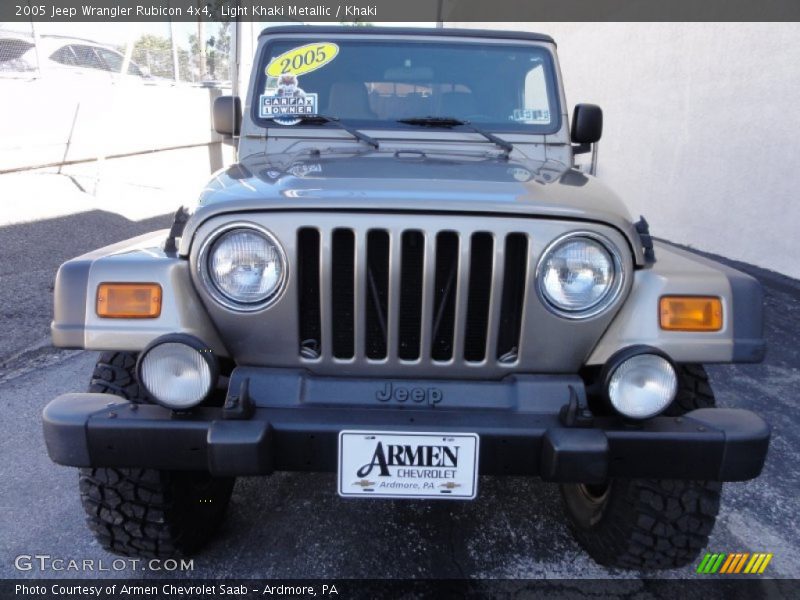 Light Khaki Metallic / Khaki 2005 Jeep Wrangler Rubicon 4x4