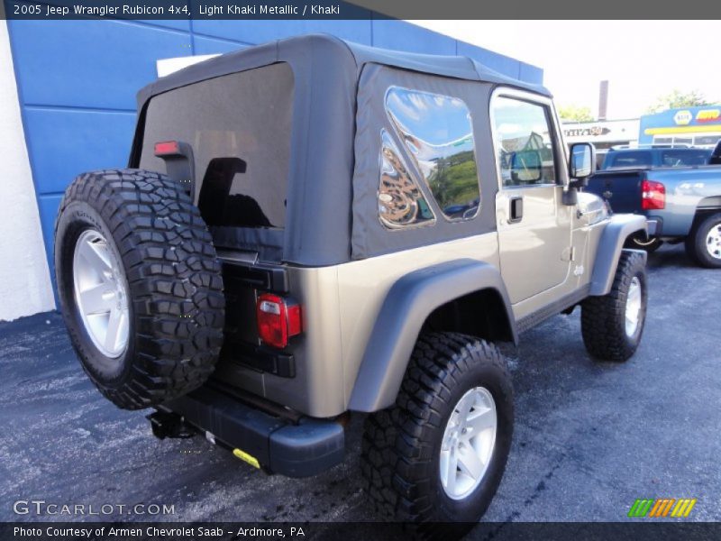 Light Khaki Metallic / Khaki 2005 Jeep Wrangler Rubicon 4x4