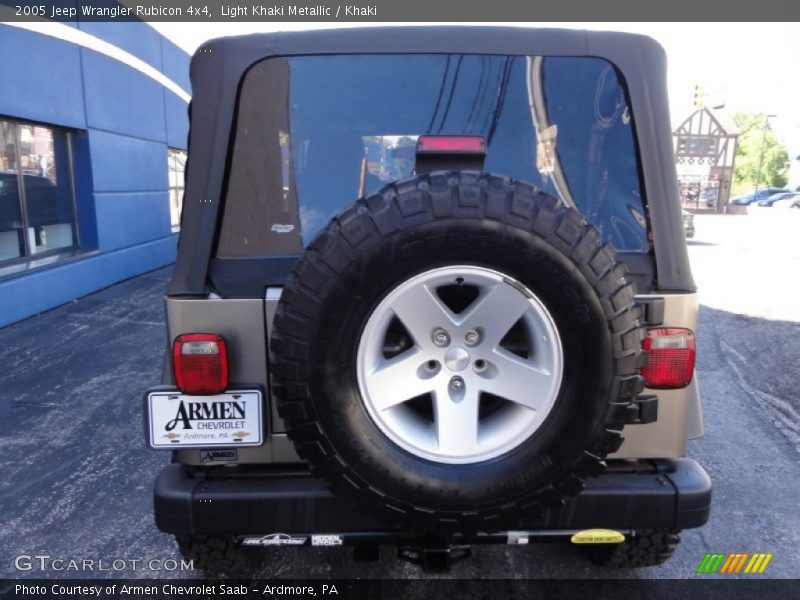 Light Khaki Metallic / Khaki 2005 Jeep Wrangler Rubicon 4x4