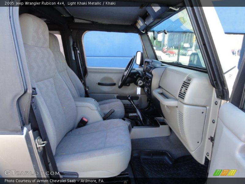 Light Khaki Metallic / Khaki 2005 Jeep Wrangler Rubicon 4x4