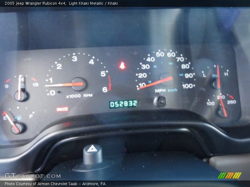 Light Khaki Metallic / Khaki 2005 Jeep Wrangler Rubicon 4x4