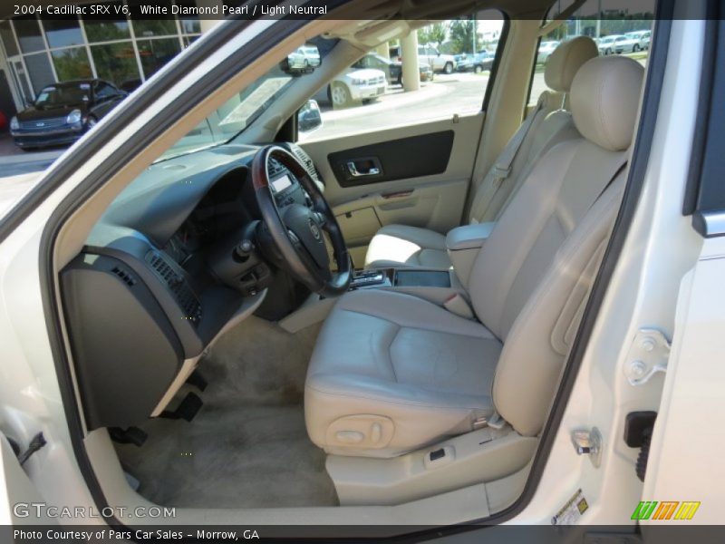 White Diamond Pearl / Light Neutral 2004 Cadillac SRX V6