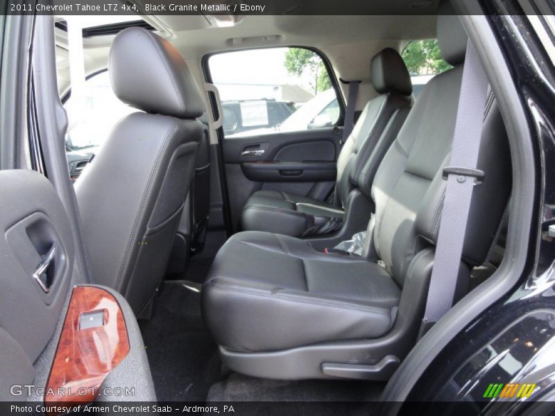 Black Granite Metallic / Ebony 2011 Chevrolet Tahoe LTZ 4x4