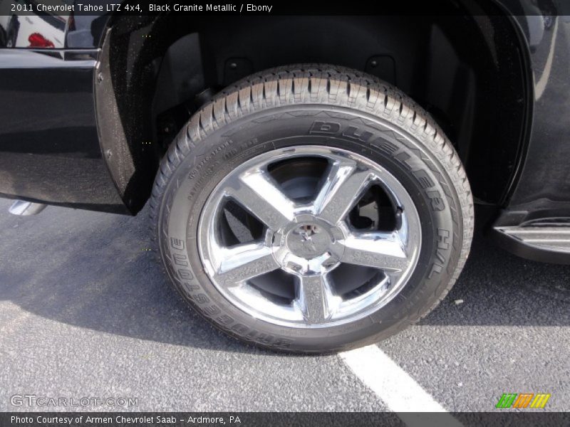 Black Granite Metallic / Ebony 2011 Chevrolet Tahoe LTZ 4x4