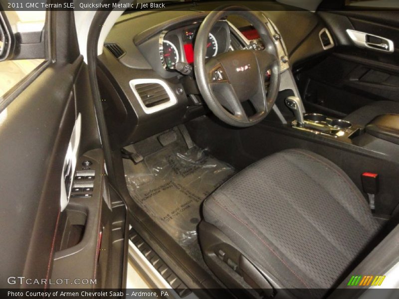 Quicksilver Metallic / Jet Black 2011 GMC Terrain SLE