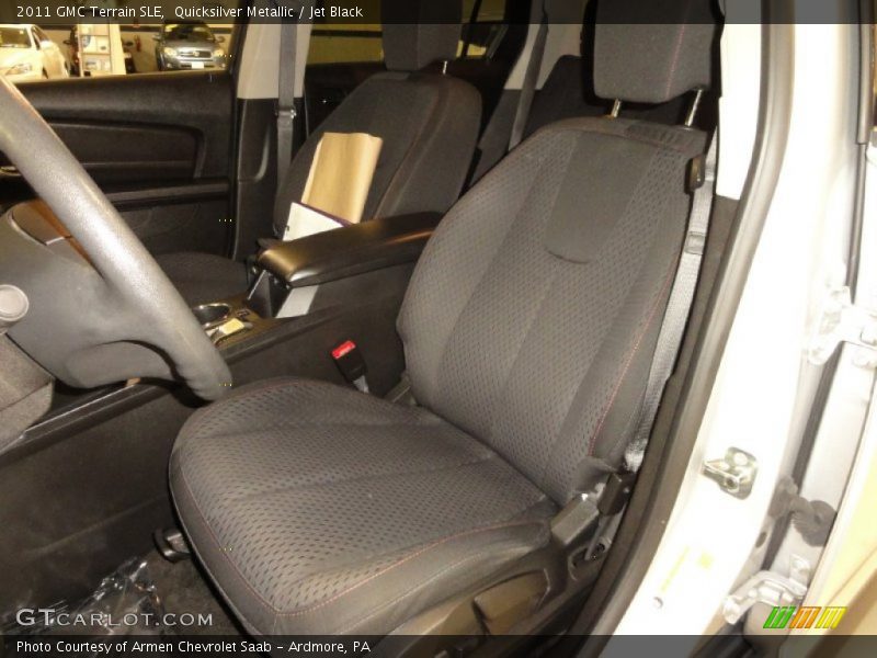Quicksilver Metallic / Jet Black 2011 GMC Terrain SLE