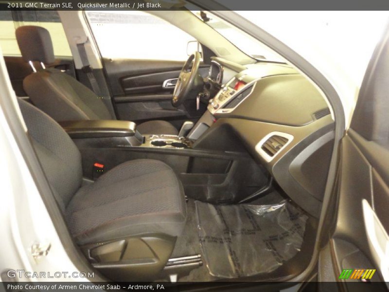 Quicksilver Metallic / Jet Black 2011 GMC Terrain SLE