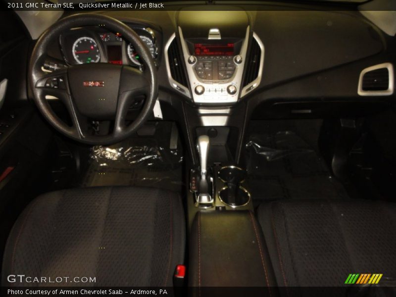 Quicksilver Metallic / Jet Black 2011 GMC Terrain SLE