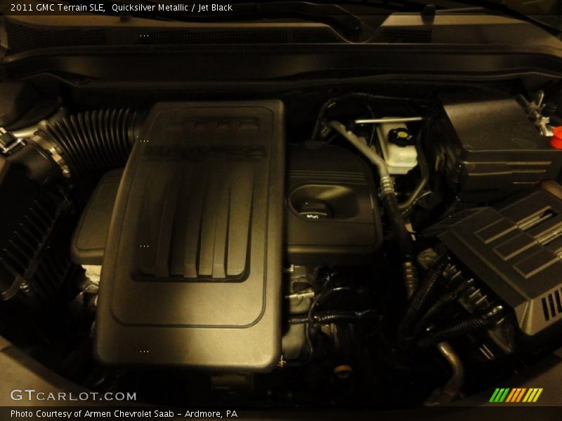 Quicksilver Metallic / Jet Black 2011 GMC Terrain SLE