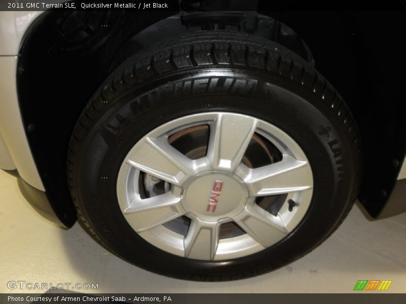 Quicksilver Metallic / Jet Black 2011 GMC Terrain SLE