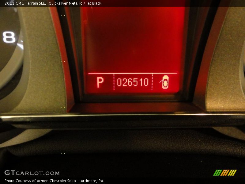 Quicksilver Metallic / Jet Black 2011 GMC Terrain SLE