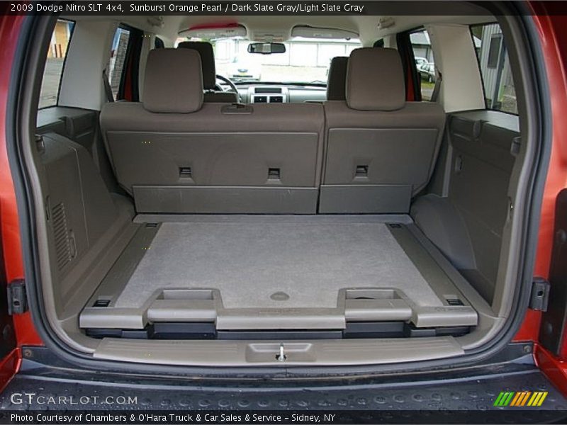Sunburst Orange Pearl / Dark Slate Gray/Light Slate Gray 2009 Dodge Nitro SLT 4x4