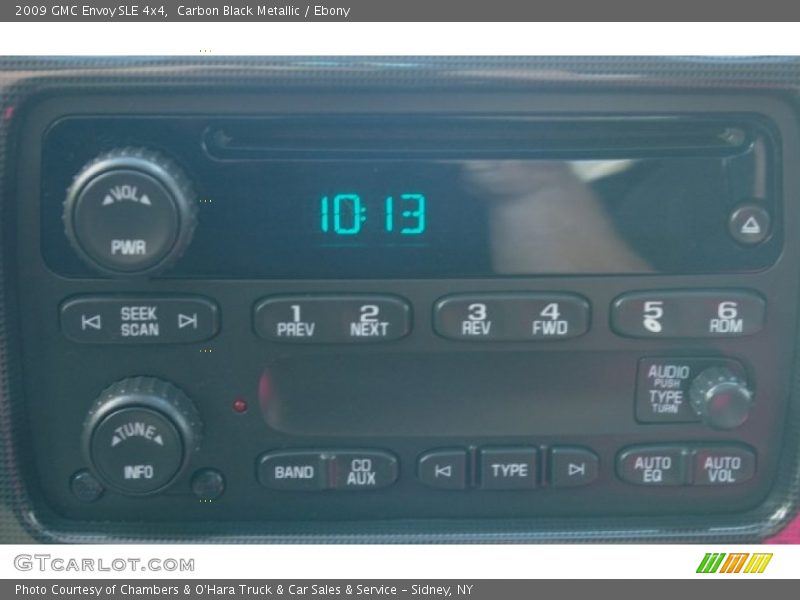 Carbon Black Metallic / Ebony 2009 GMC Envoy SLE 4x4