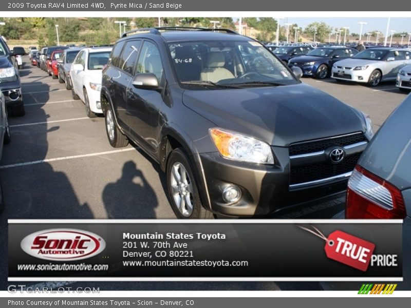 Pyrite Mica / Sand Beige 2009 Toyota RAV4 Limited 4WD