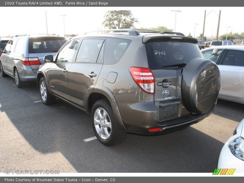 Pyrite Mica / Sand Beige 2009 Toyota RAV4 Limited 4WD