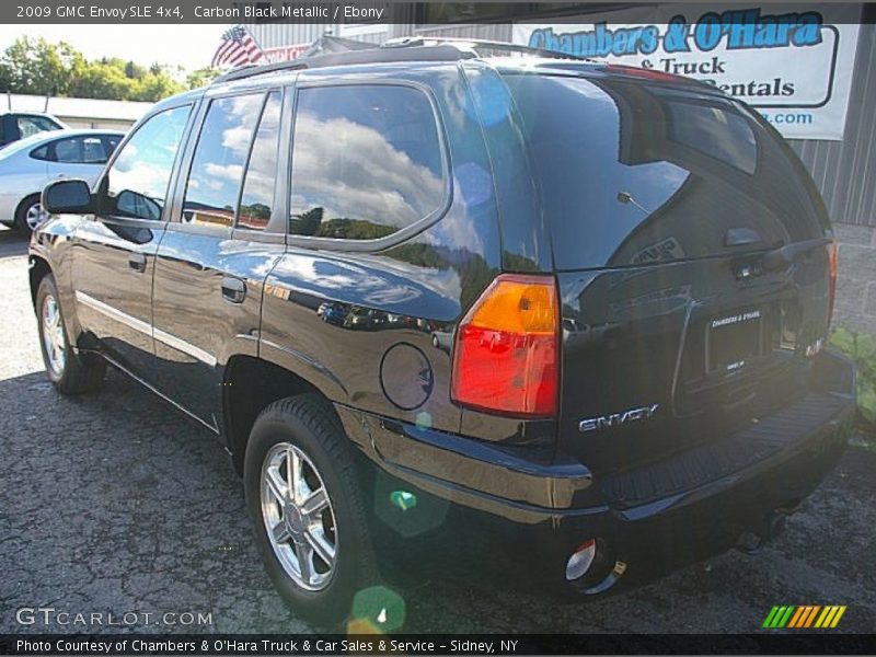 Carbon Black Metallic / Ebony 2009 GMC Envoy SLE 4x4