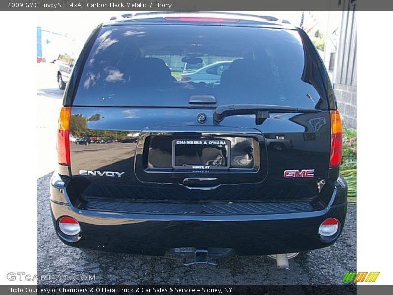 Carbon Black Metallic / Ebony 2009 GMC Envoy SLE 4x4