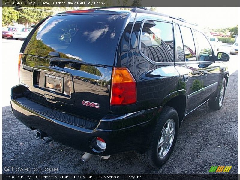 Carbon Black Metallic / Ebony 2009 GMC Envoy SLE 4x4