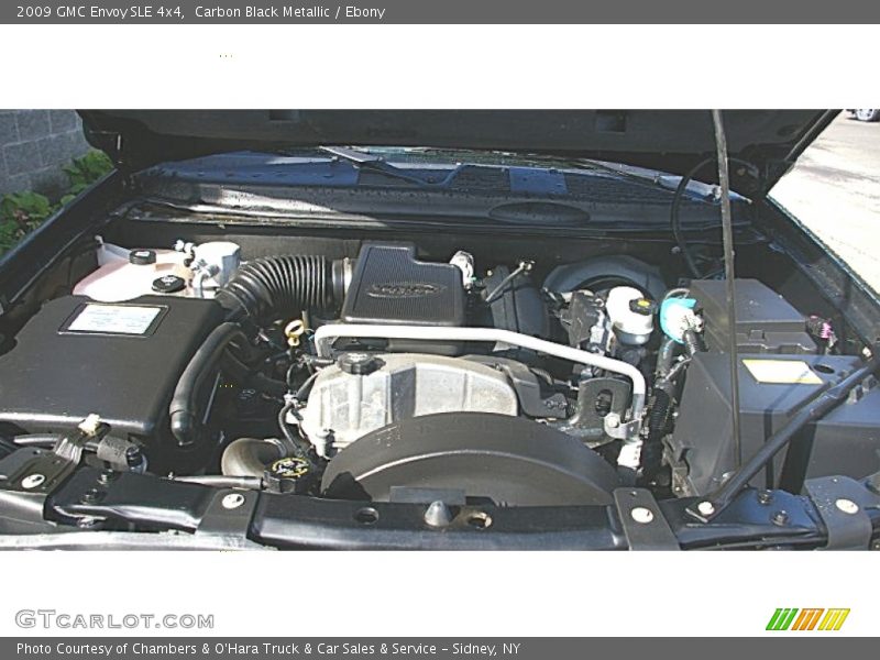 Carbon Black Metallic / Ebony 2009 GMC Envoy SLE 4x4