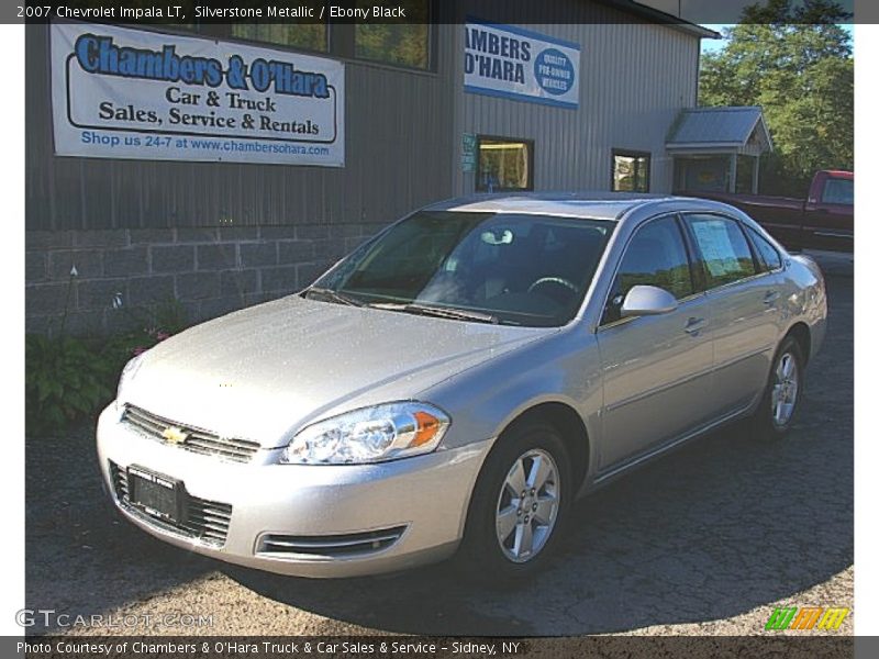Silverstone Metallic / Ebony Black 2007 Chevrolet Impala LT