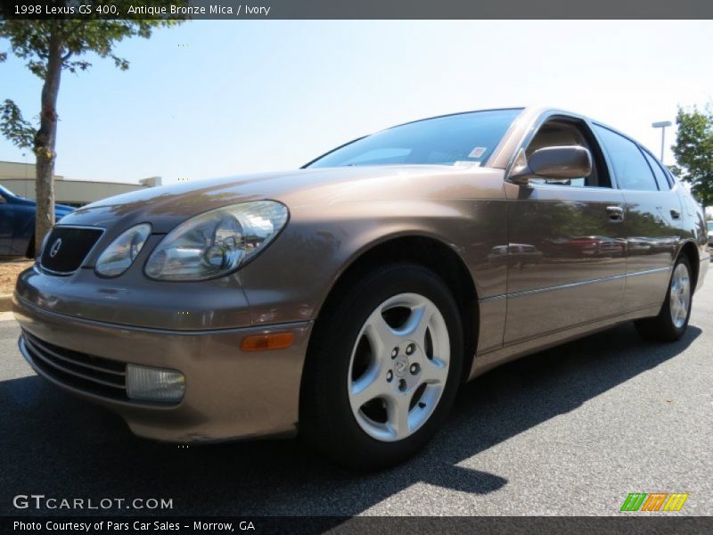 Antique Bronze Mica / Ivory 1998 Lexus GS 400