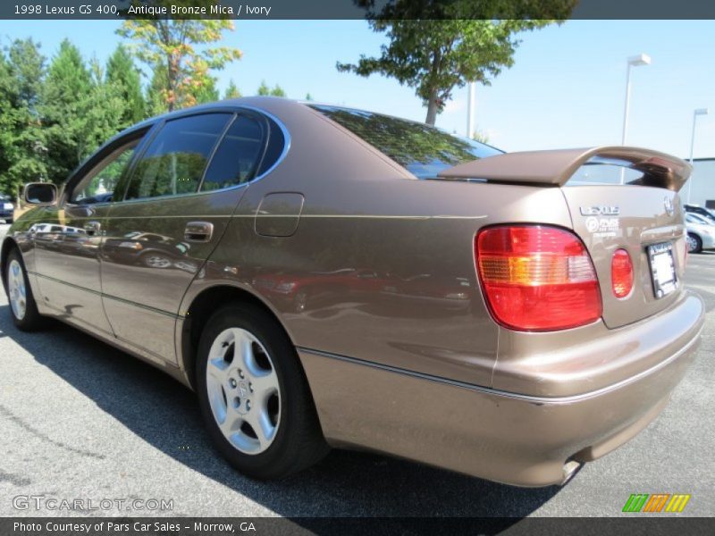 Antique Bronze Mica / Ivory 1998 Lexus GS 400
