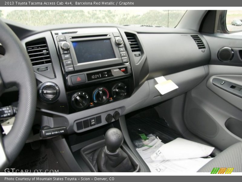 Dashboard of 2013 Tacoma Access Cab 4x4