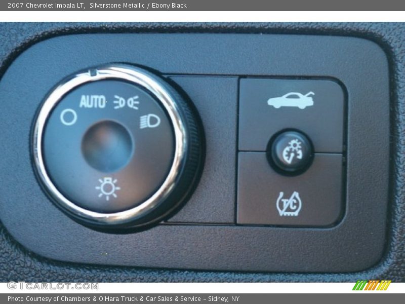 Silverstone Metallic / Ebony Black 2007 Chevrolet Impala LT