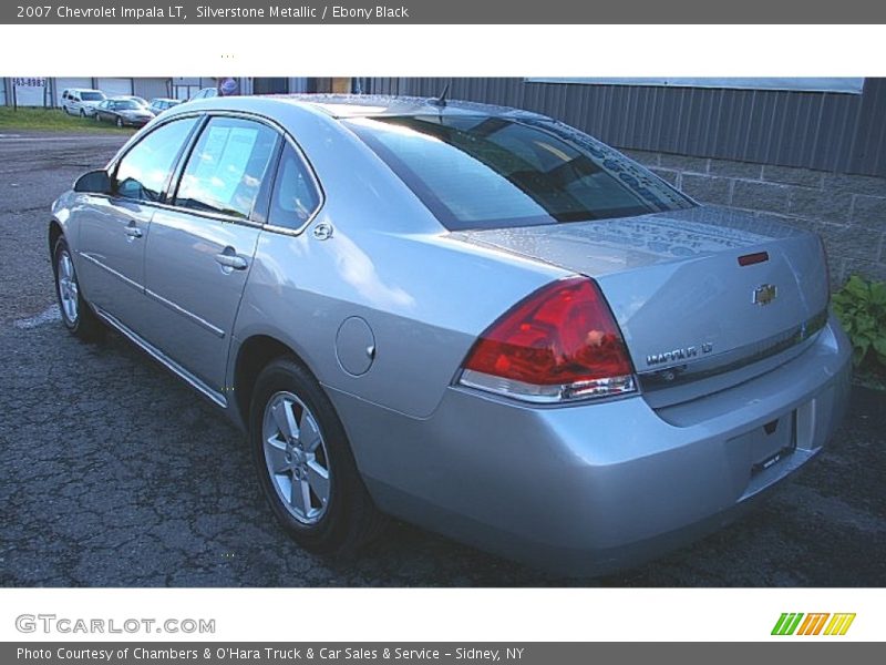 Silverstone Metallic / Ebony Black 2007 Chevrolet Impala LT